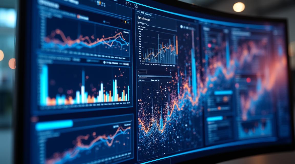 Zaawansowany dashboard analityczny prezentujący dane w czasie rzeczywistym